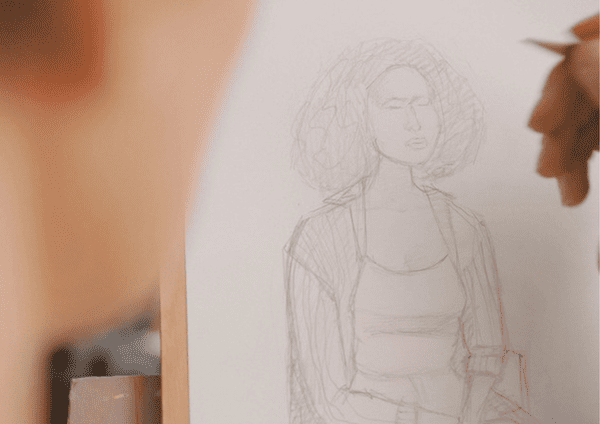 Étude de dessin et croquis